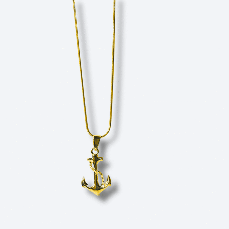 Apollo Anchor Legacy Pendant Chain Gold Finish