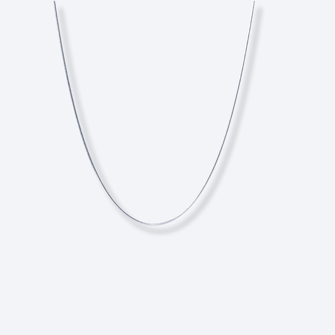Essential Slim Chain – Silver Tone