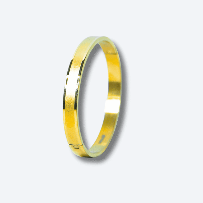 Men’s Gold Polished Bracelet