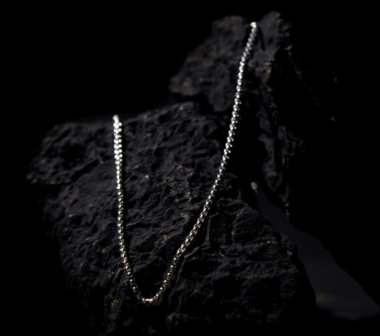 Precision Silver Square Box Chain