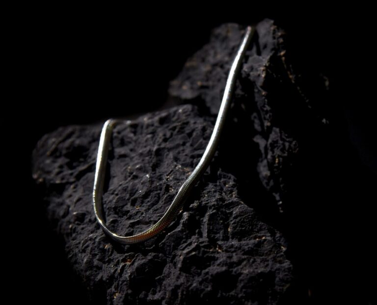 Men’s 4mm Silver Snake Chain Stainless Steel Necklace